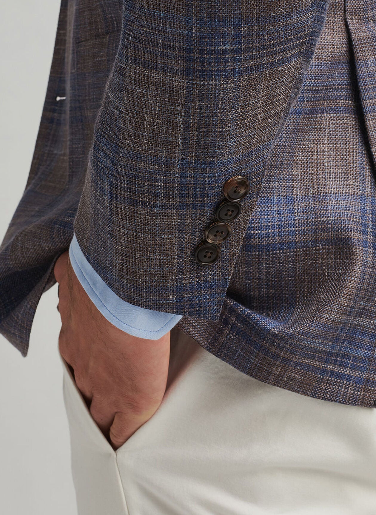 Dawson Plaid Soft Jacket Espresso