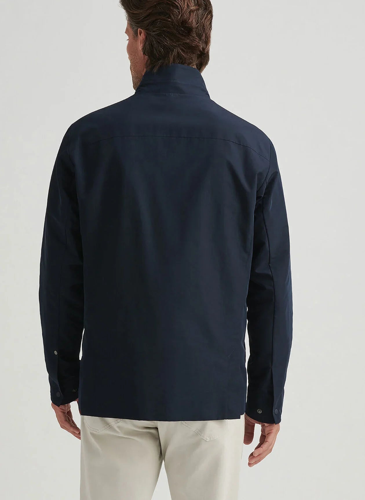 Mercer Zip Blazer Navy