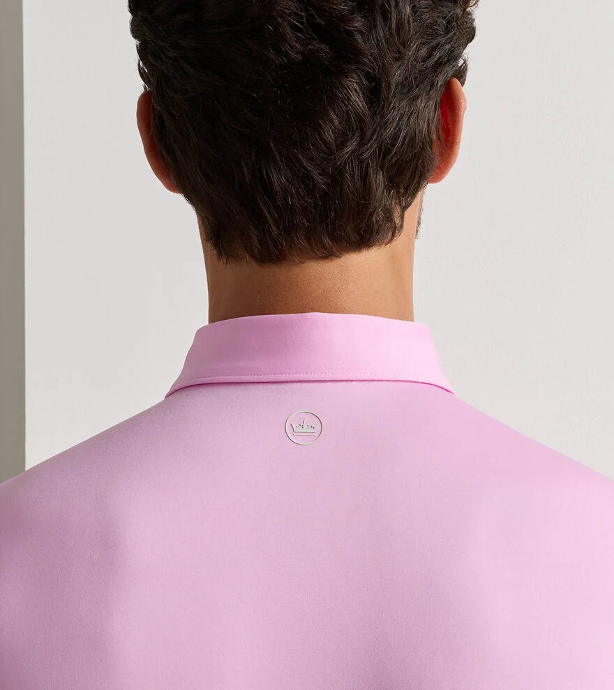Solid Performance Jersey Polo Pink Parfait