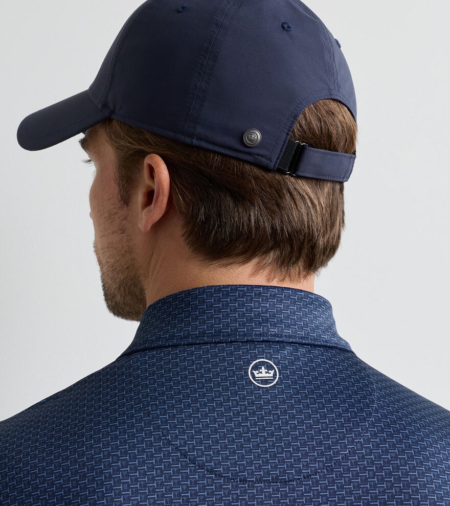 Bunker Bar Performance Jersey Polo Navy