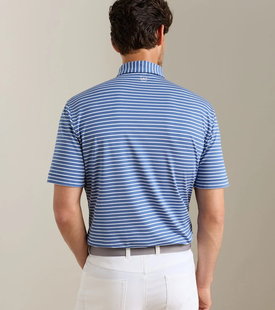 Dunnes Performance Jersey Polo Sport Windsor Blue