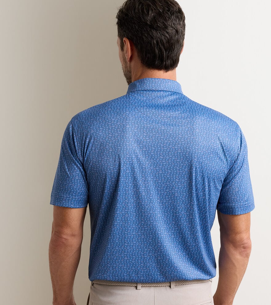 Featherweight Flights Performance Polo Windsor Blue