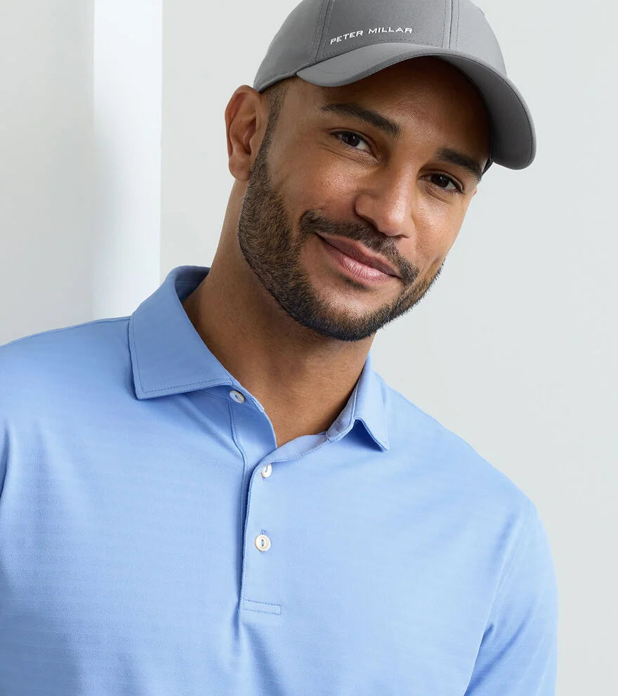 Clark Performance Jersey Polo Blue Bird