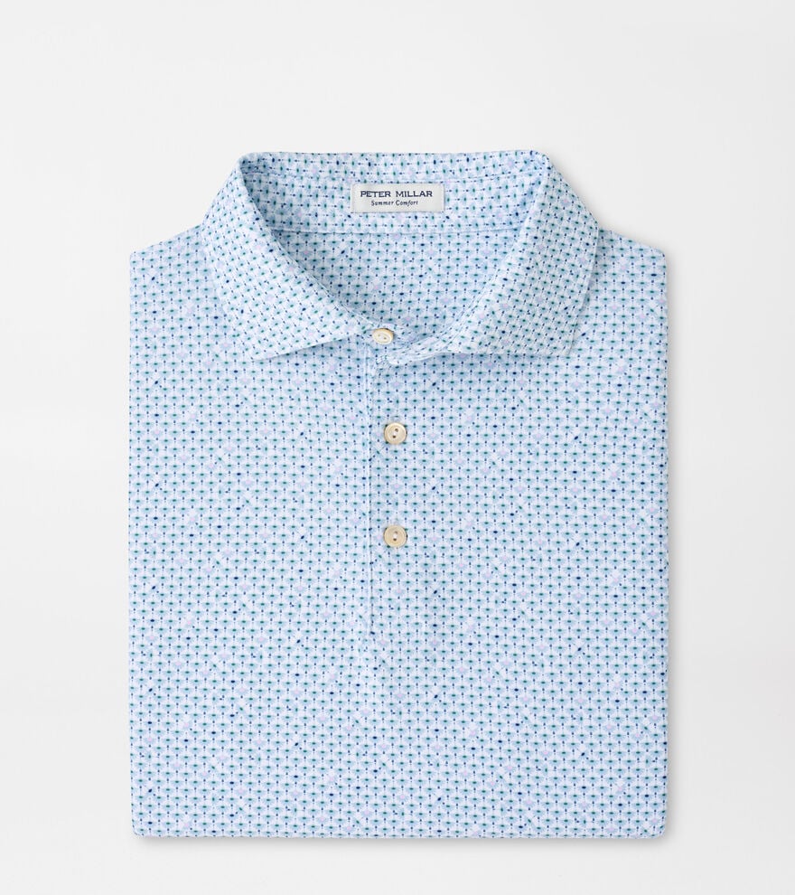 Flock Performance Jersey Polo White