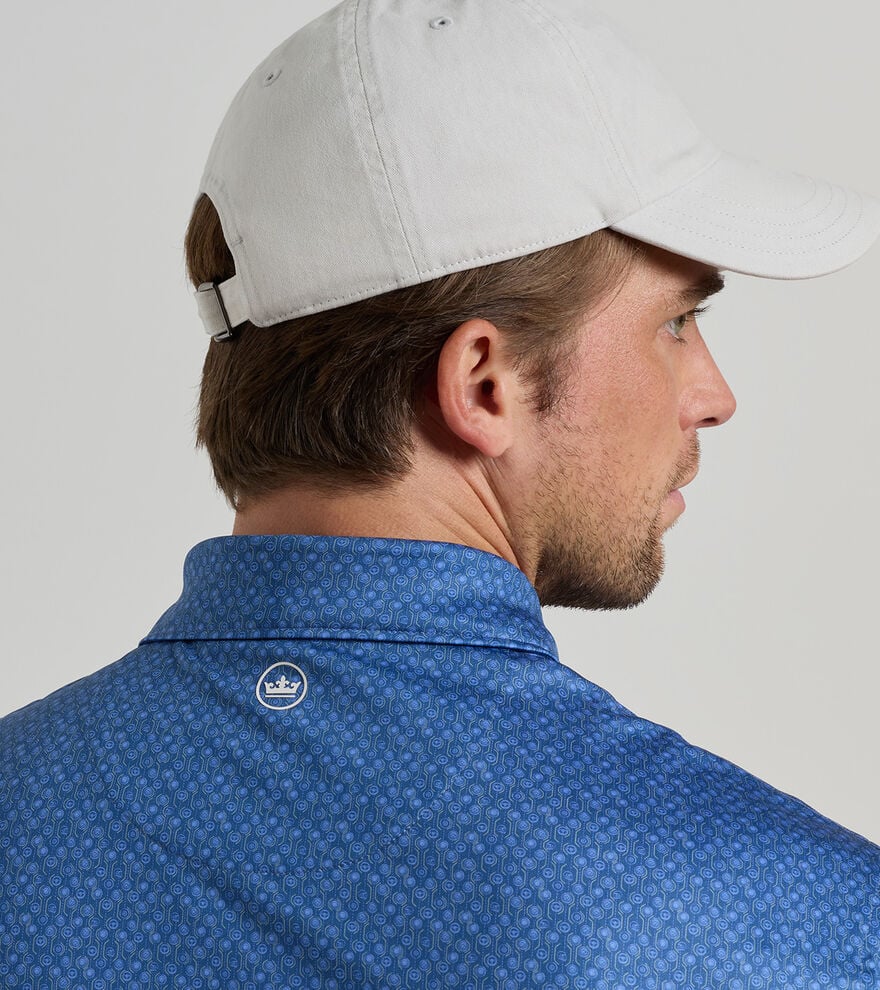 Pole Position Performance Jersey Polo Windsor Blue