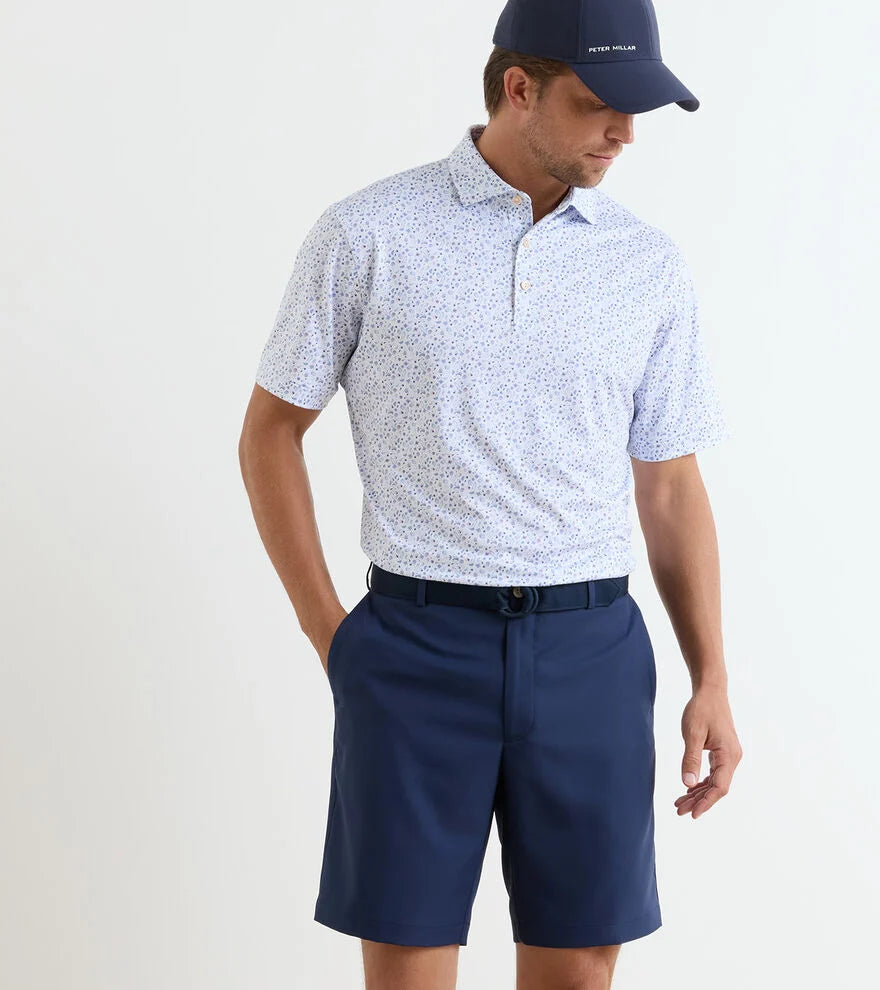 Oyster Roast Performance Jersey Polo White