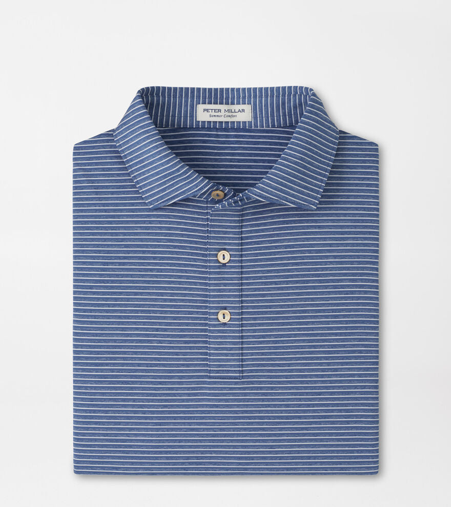 Merion Performance Jersey Polo Windsor Blue