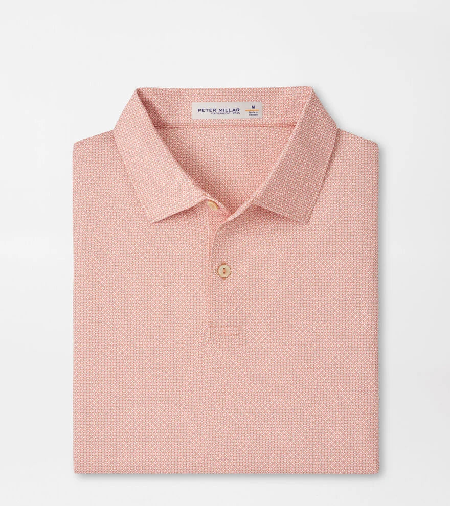 Featherweight Parke Performance Polo Venetian Pink