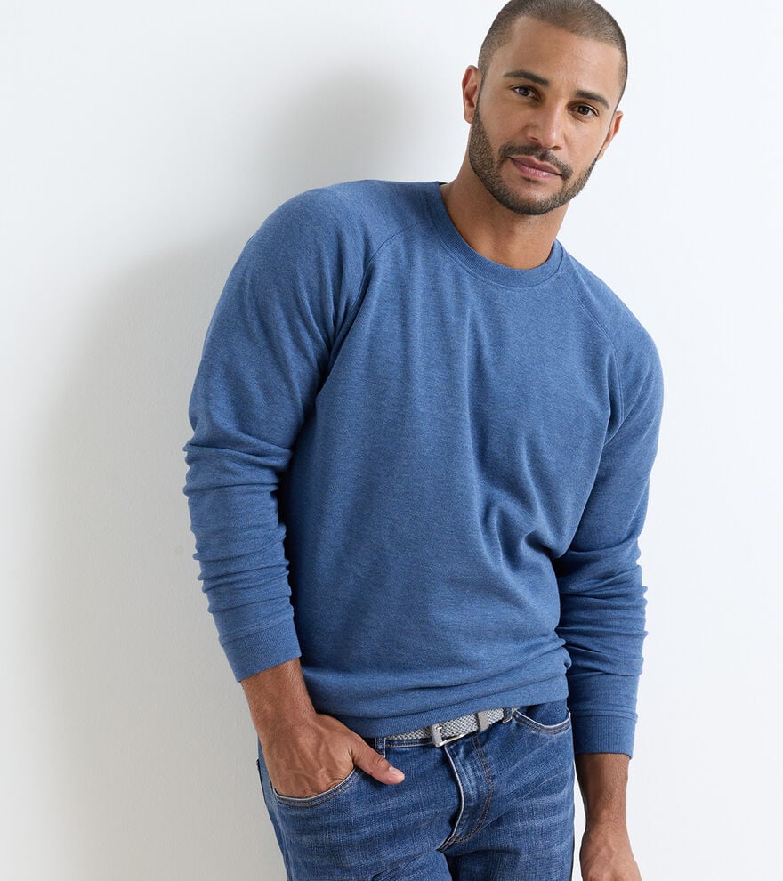 Crown Comfort Knit Crew Windsor Blue