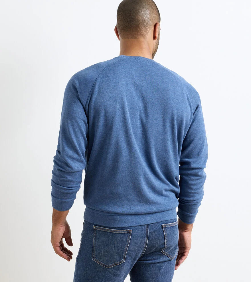 Crown Comfort Knit Crew Windsor Blue
