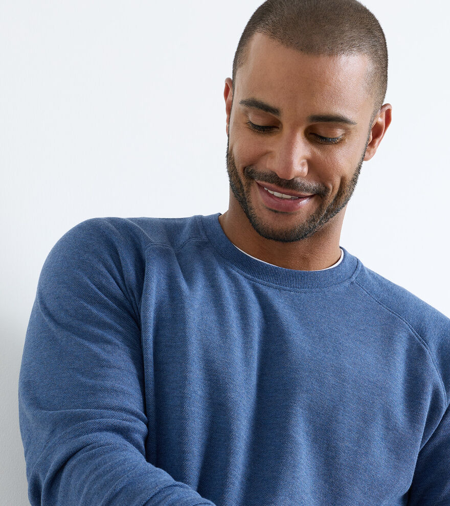 Crown Comfort Knit Crew Windsor Blue