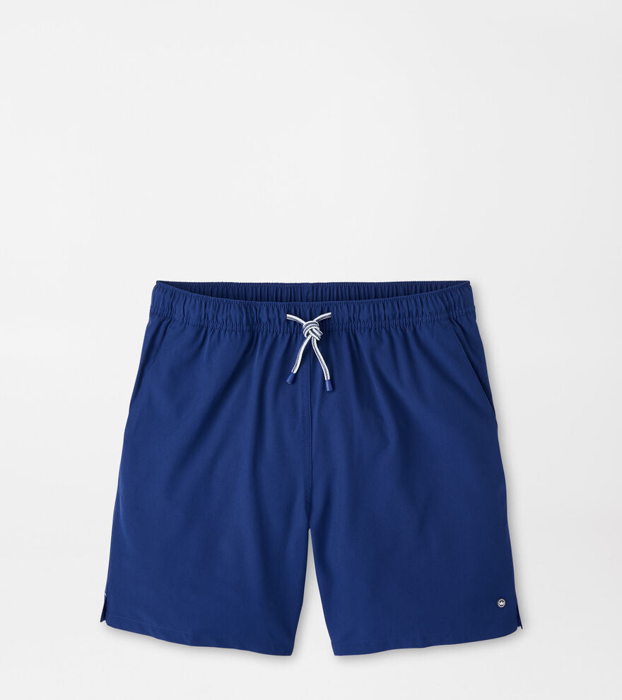 Crown Swim Trunk Atlantic Blue