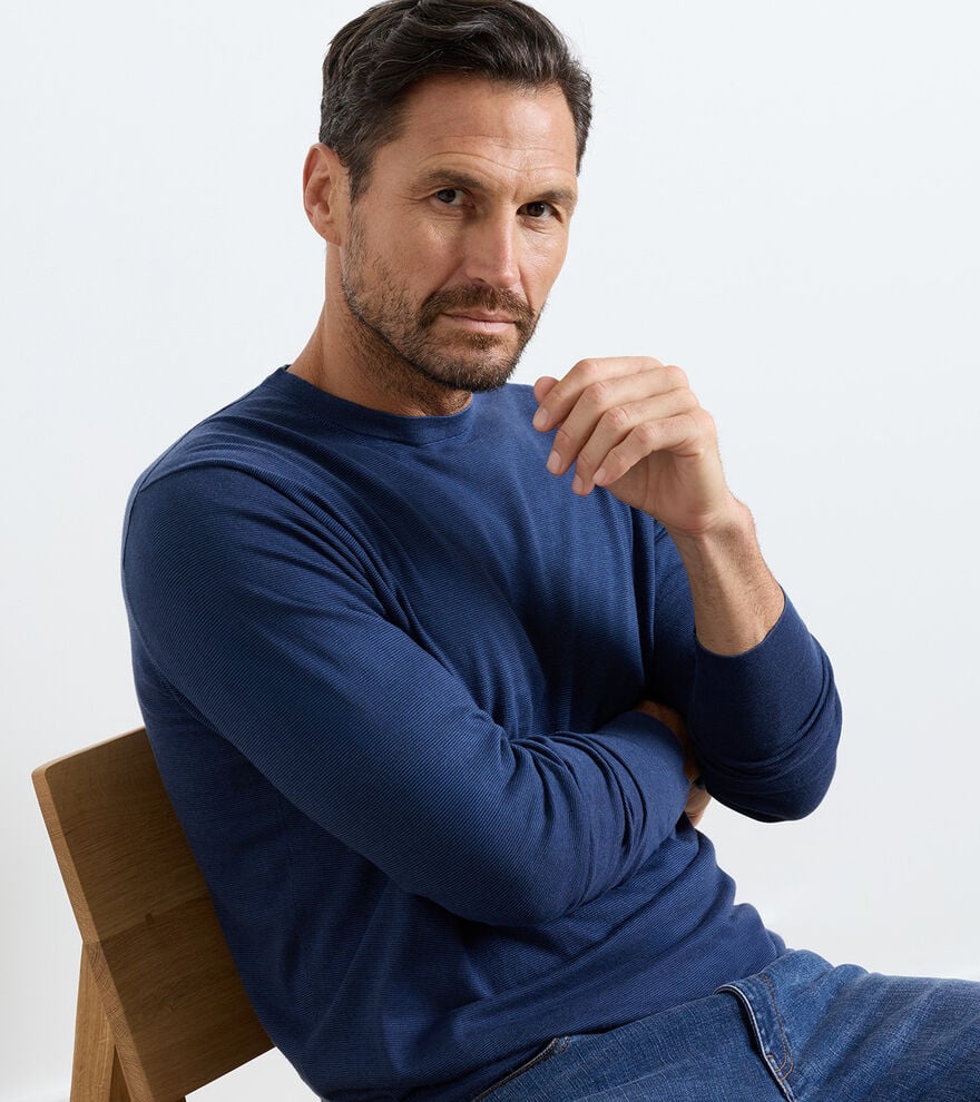 Lake Long Sleeve Sweater Navy