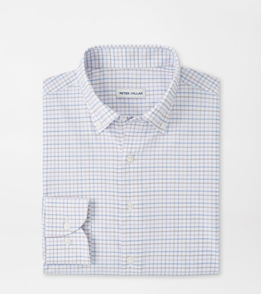 Rommel Performance Twill Sport Shirt Cloudy Blue