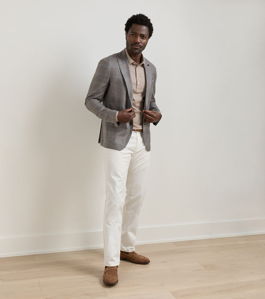 Pearce Plaid Soft Jacket Espresso