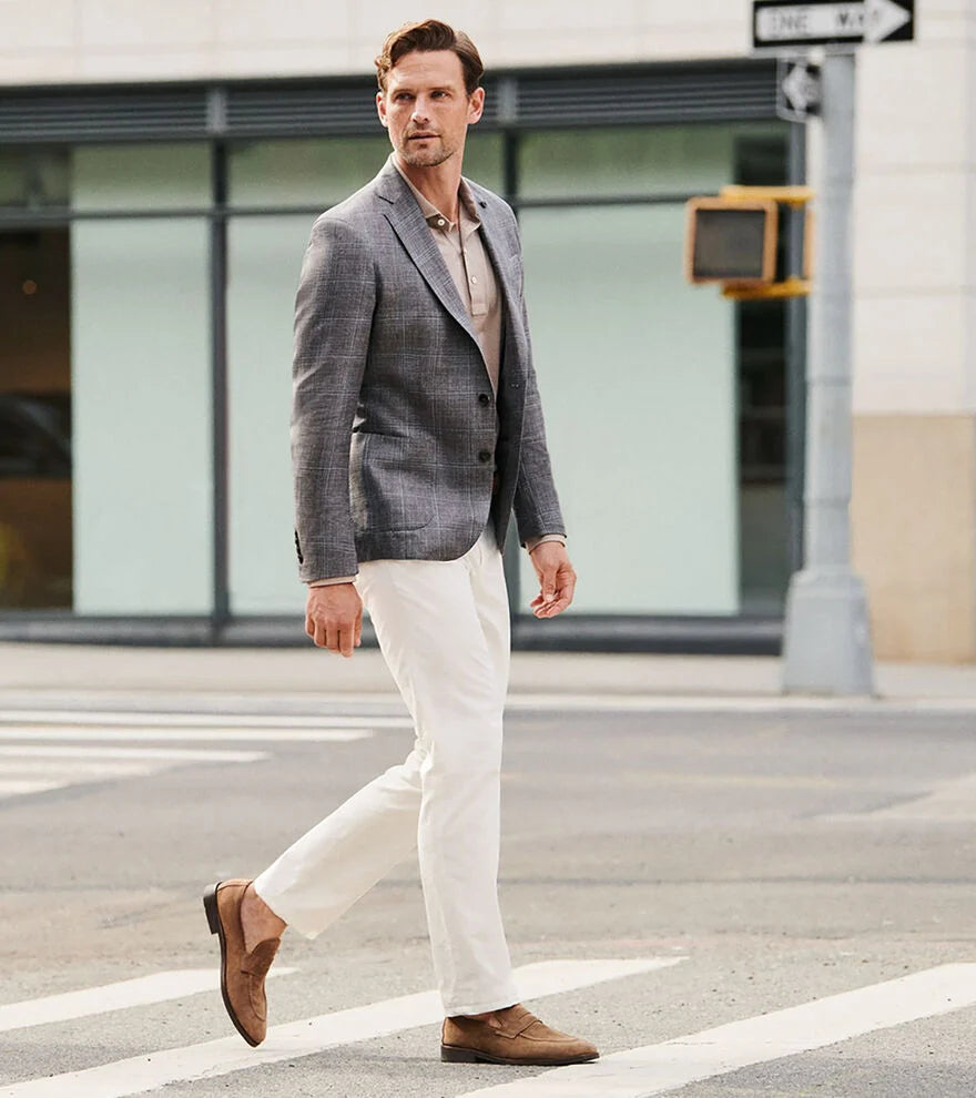 Pearce Plaid Soft Jacket Espresso