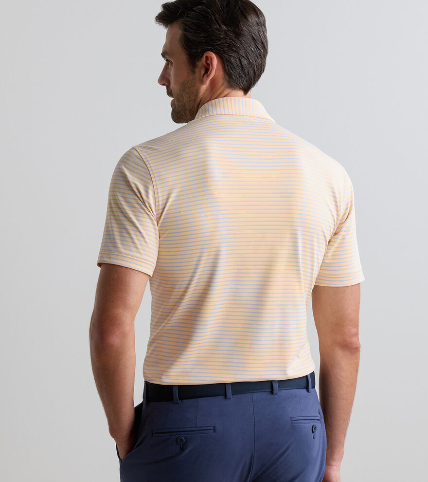 Keynote Performance Jersey Polo Light Orange Sorbet
