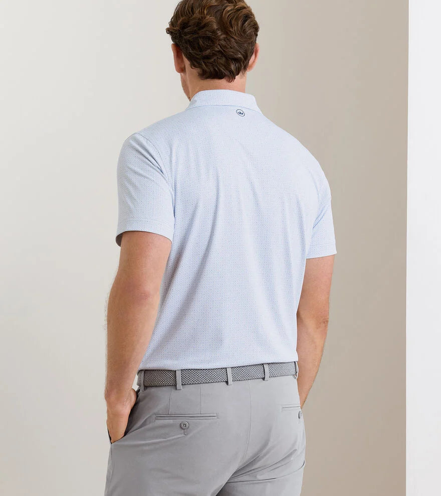 Alder Performance Jersey Polo White