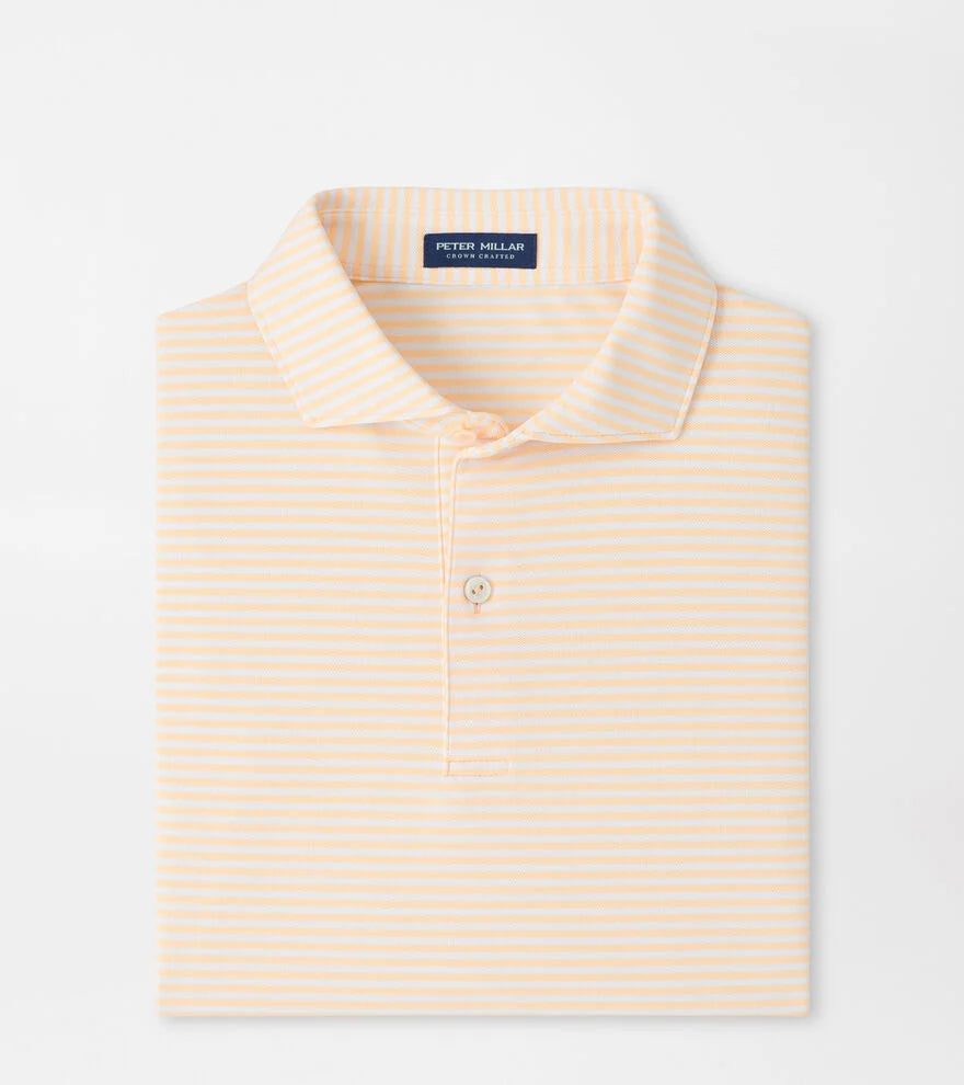 Verse Performance Mesh Polo Light Orange Sorbet
