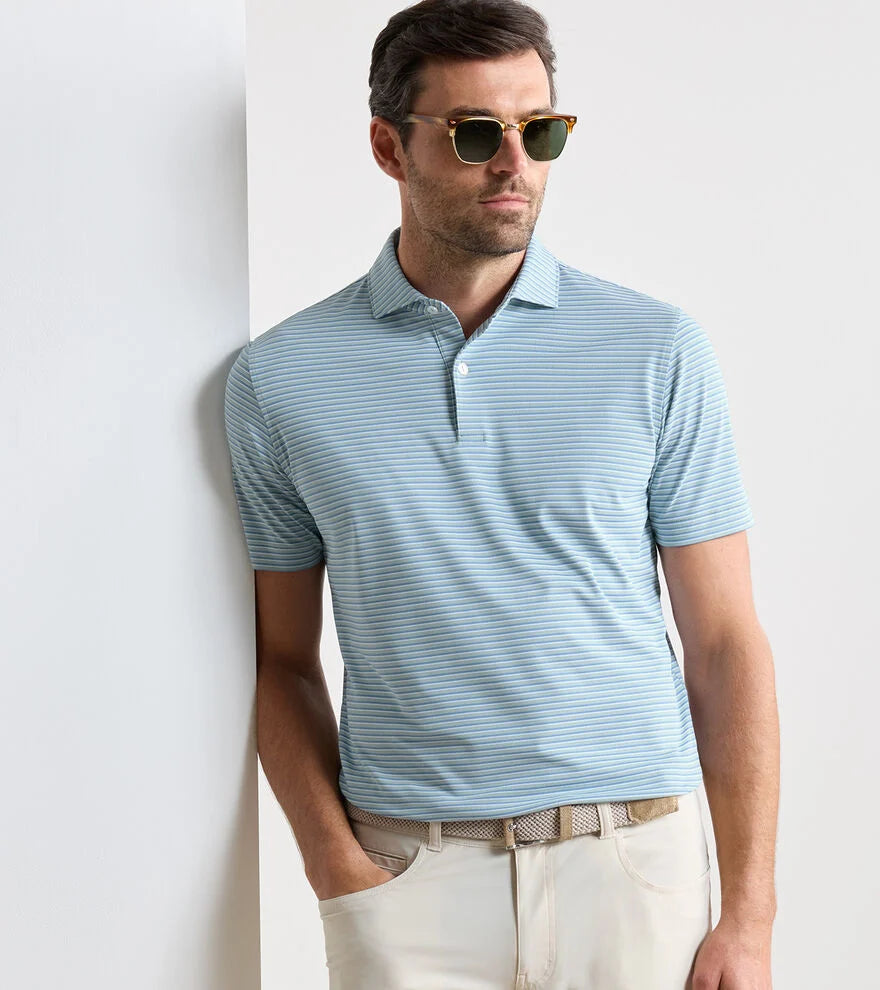 Tempo Performance Mesh Polo Light Willow