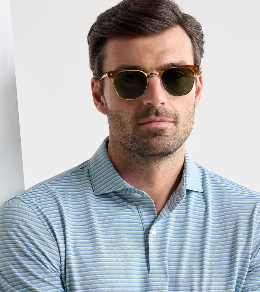 Tempo Performance Mesh Polo Light Willow