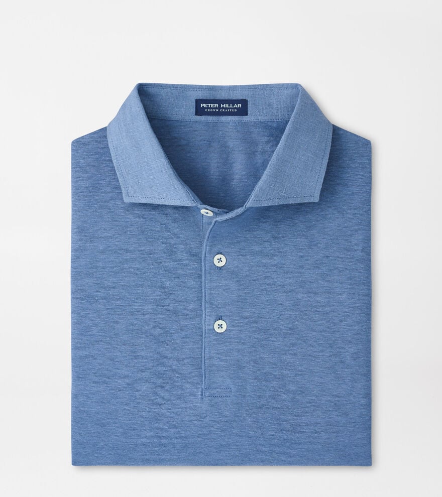 Astino Linen Polo Storm