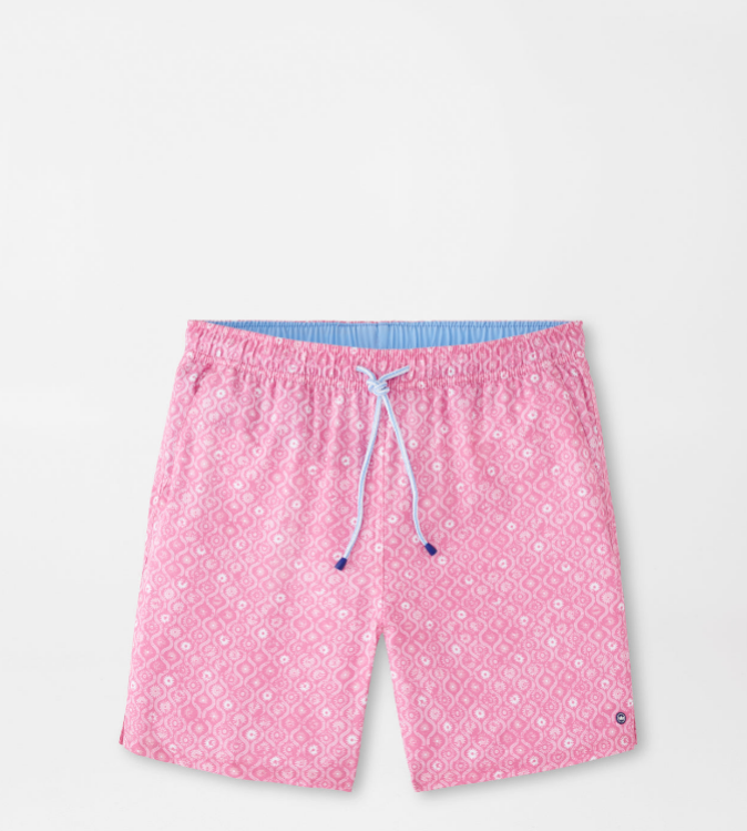 Golden Hour Swim Trunk Pink Caliente