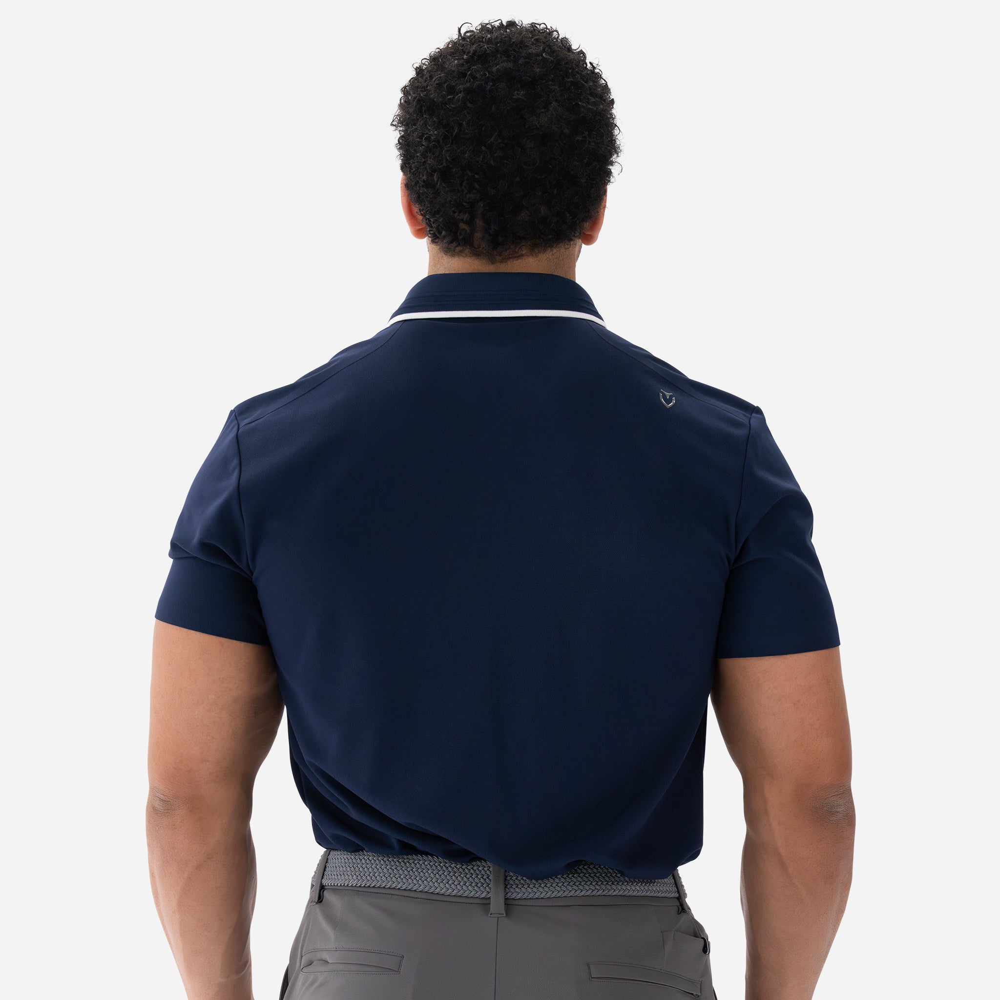 Performance Piqué Polo Midnight Navy