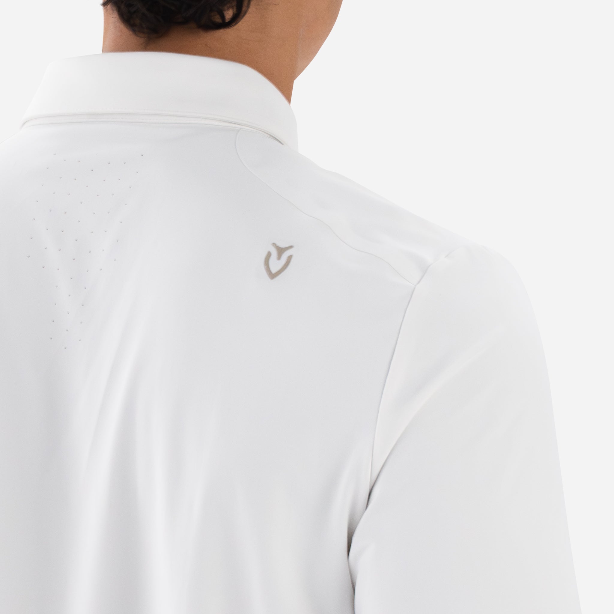Performance Tech Polo Classic White