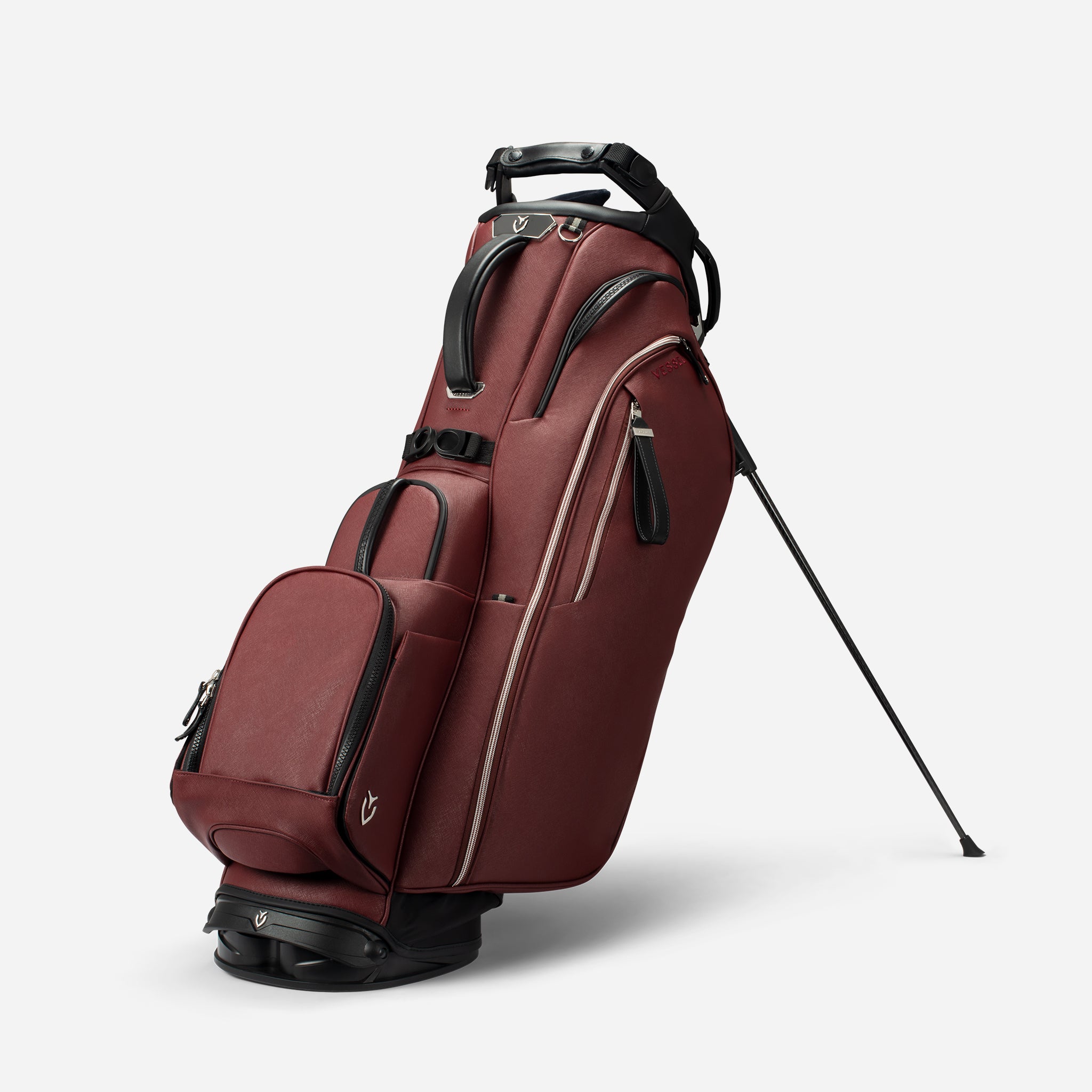 PLAYER V PRO MERLOT STAND BAG 14-WAY