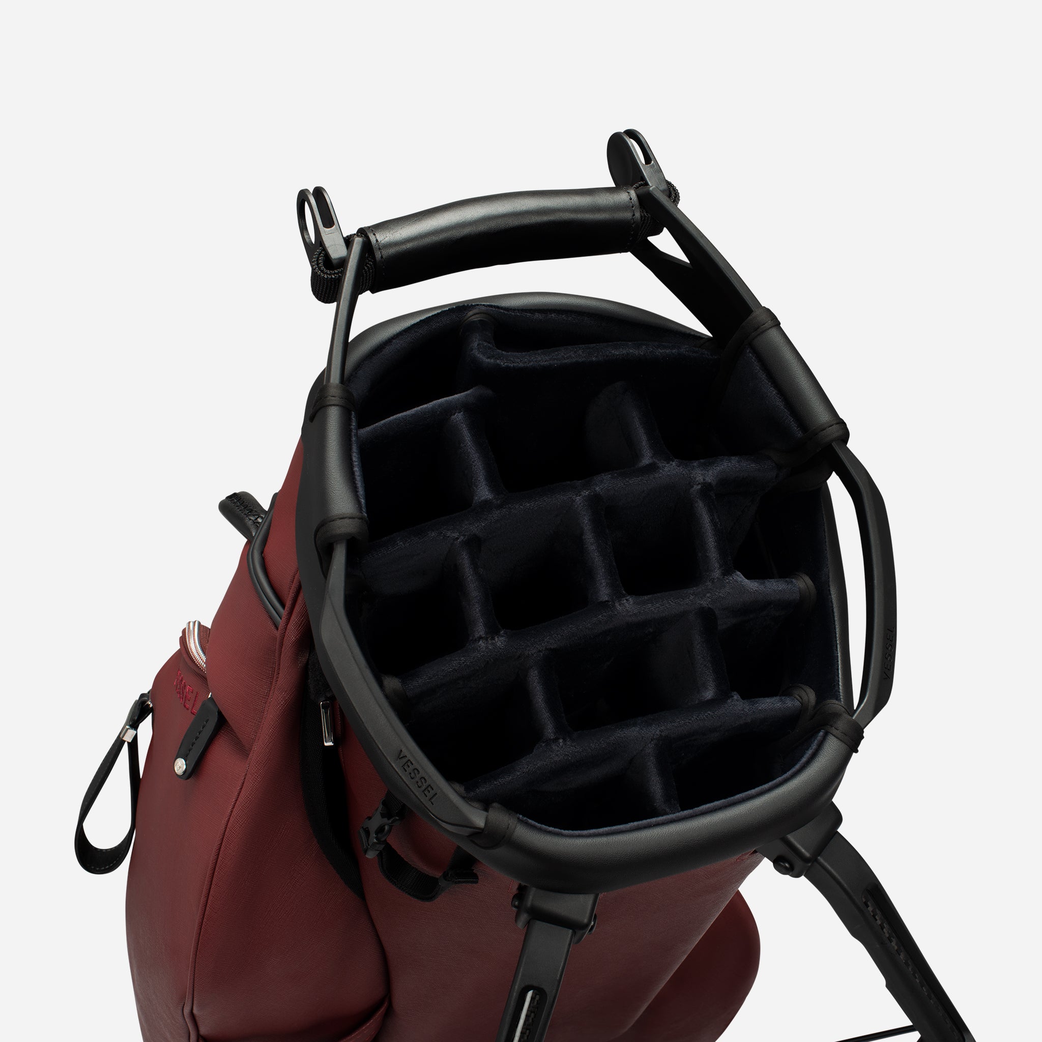 PLAYER V PRO MERLOT STAND BAG 14-WAY
