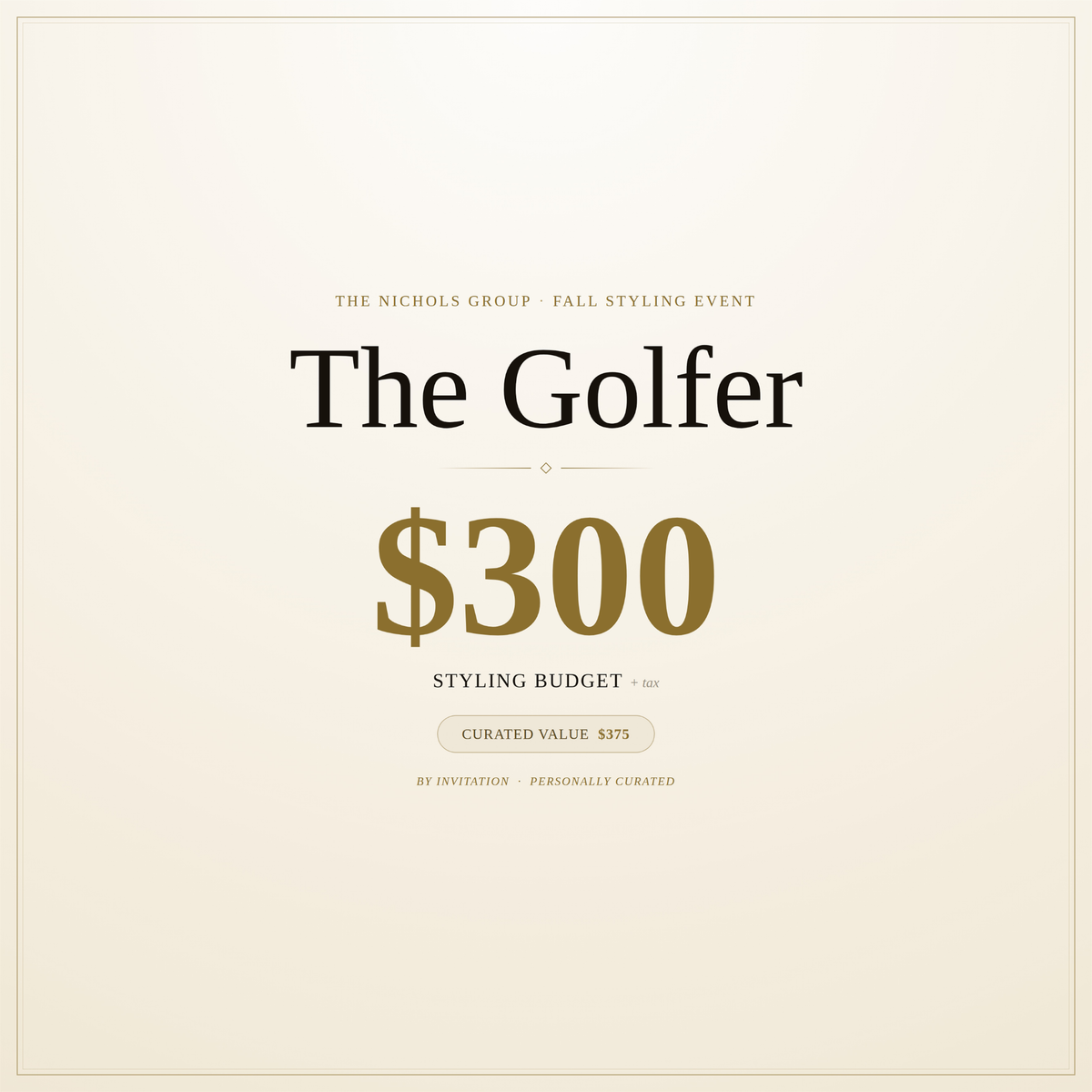 The Golfer - Package