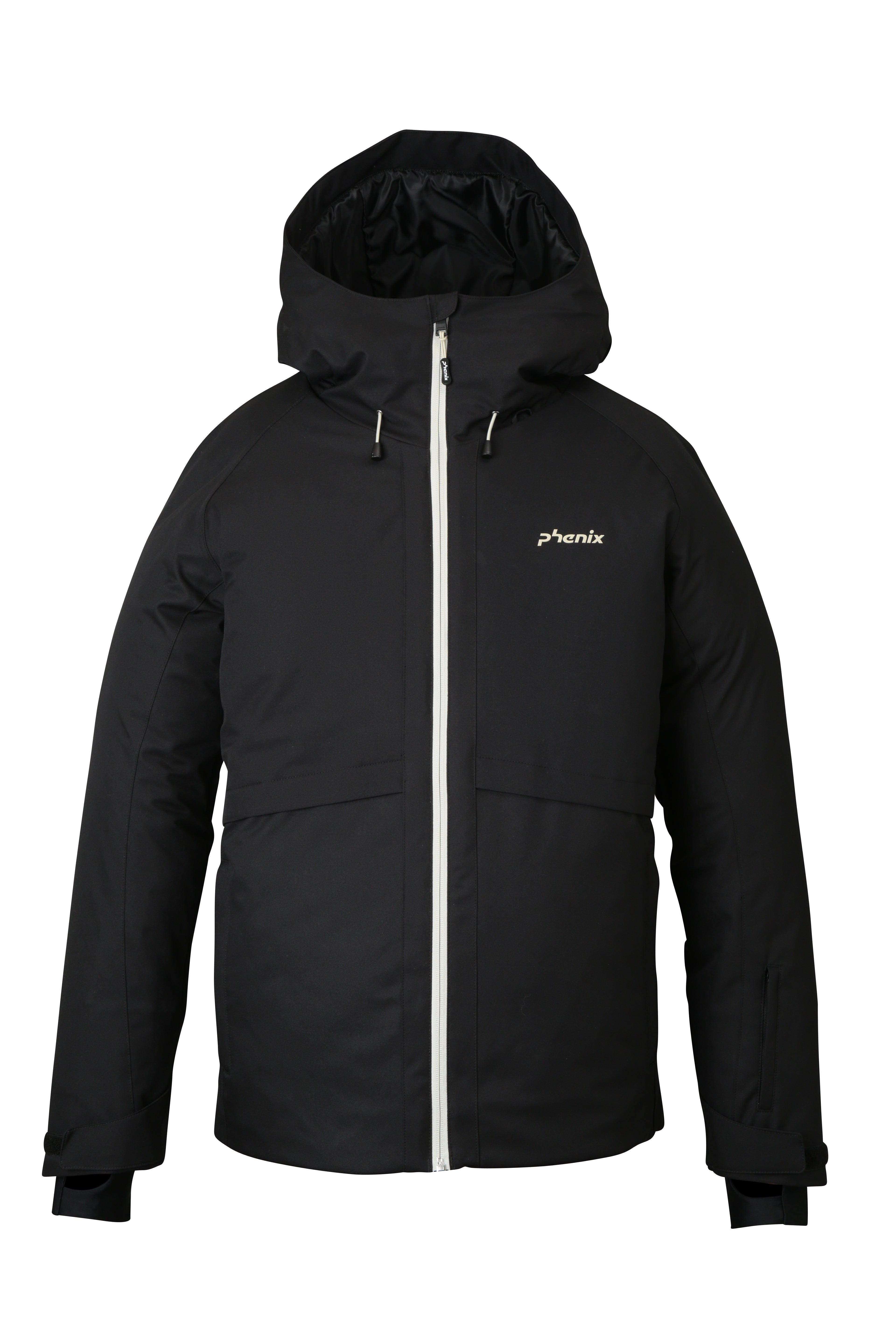 Men's Colour Zipper Jacket Black