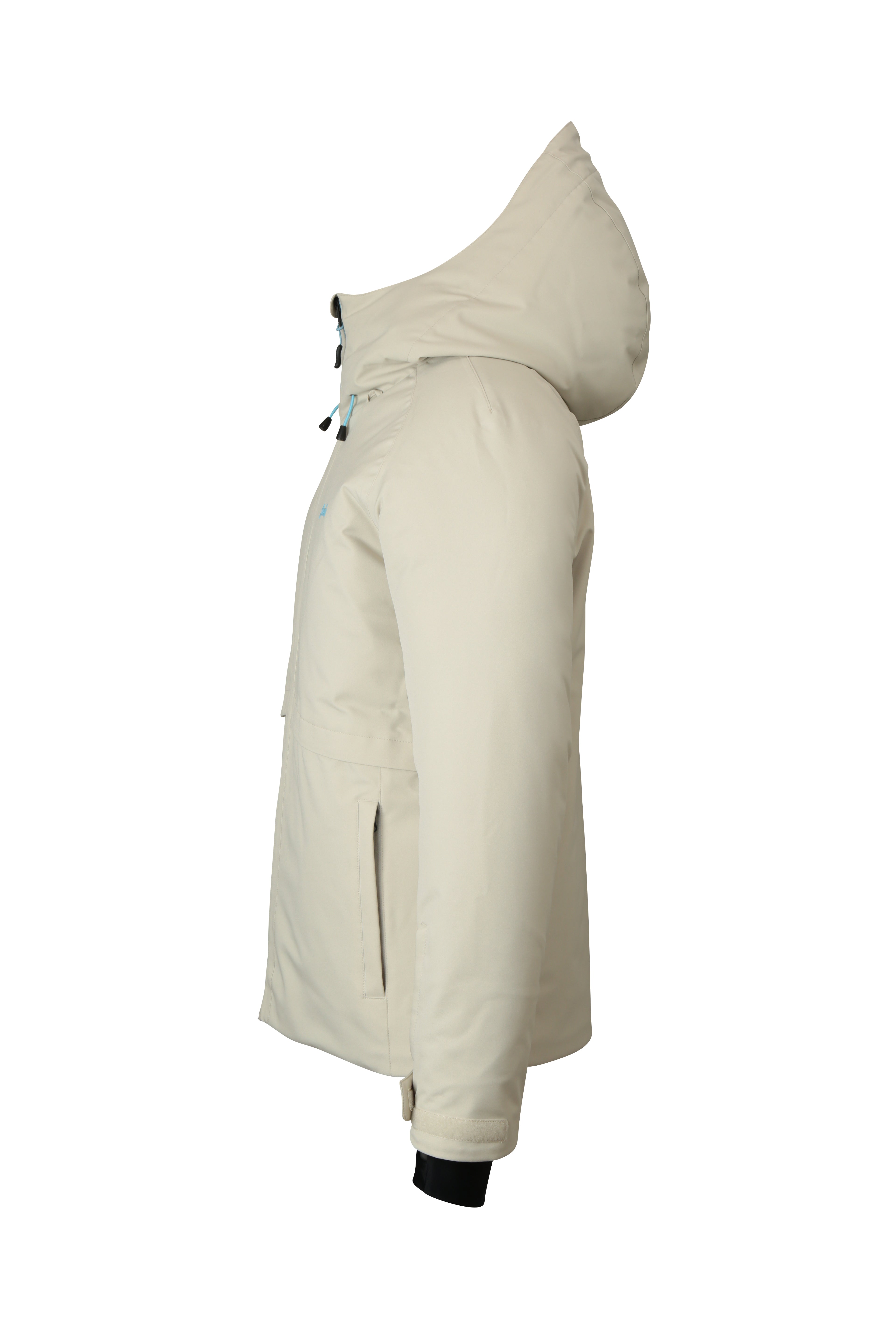 Men's Colour Zipper Jacket Sand Beige