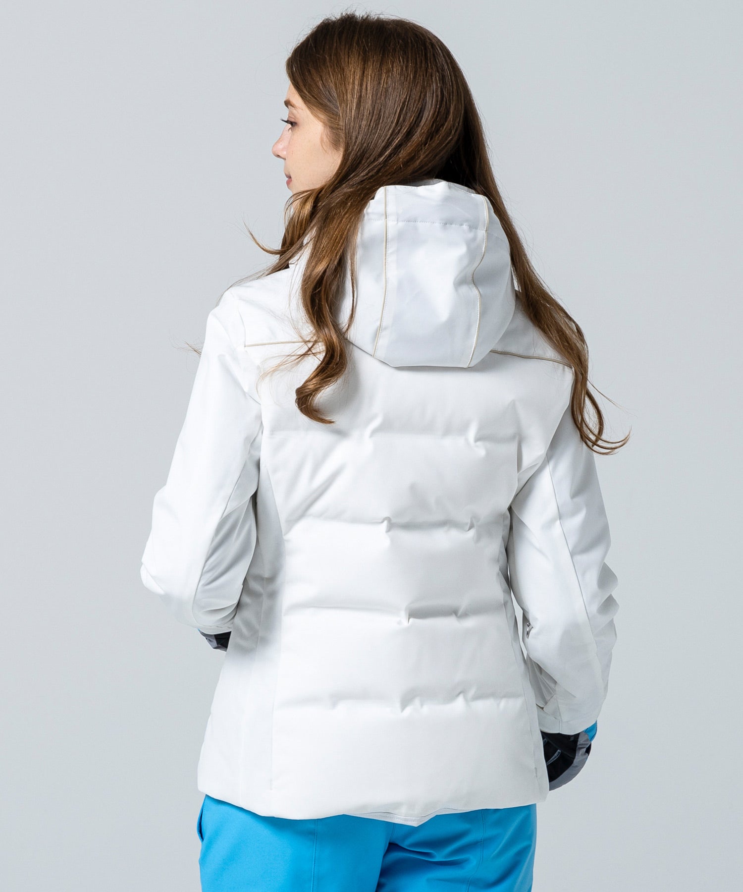 Women's Seamless Down Jacket White