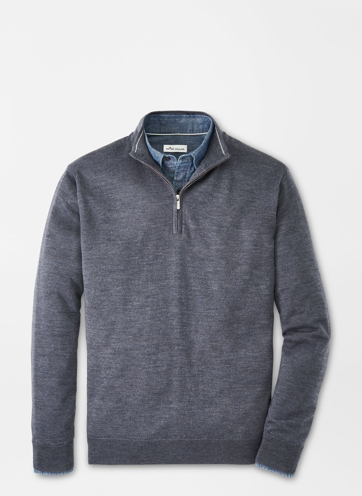 AUTUMN CREST QUARTER ZIP CHARCOAL