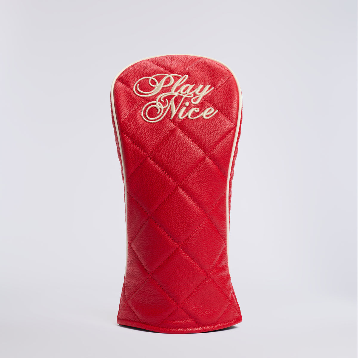 Play Nice Quilted Leather Driver Headcover