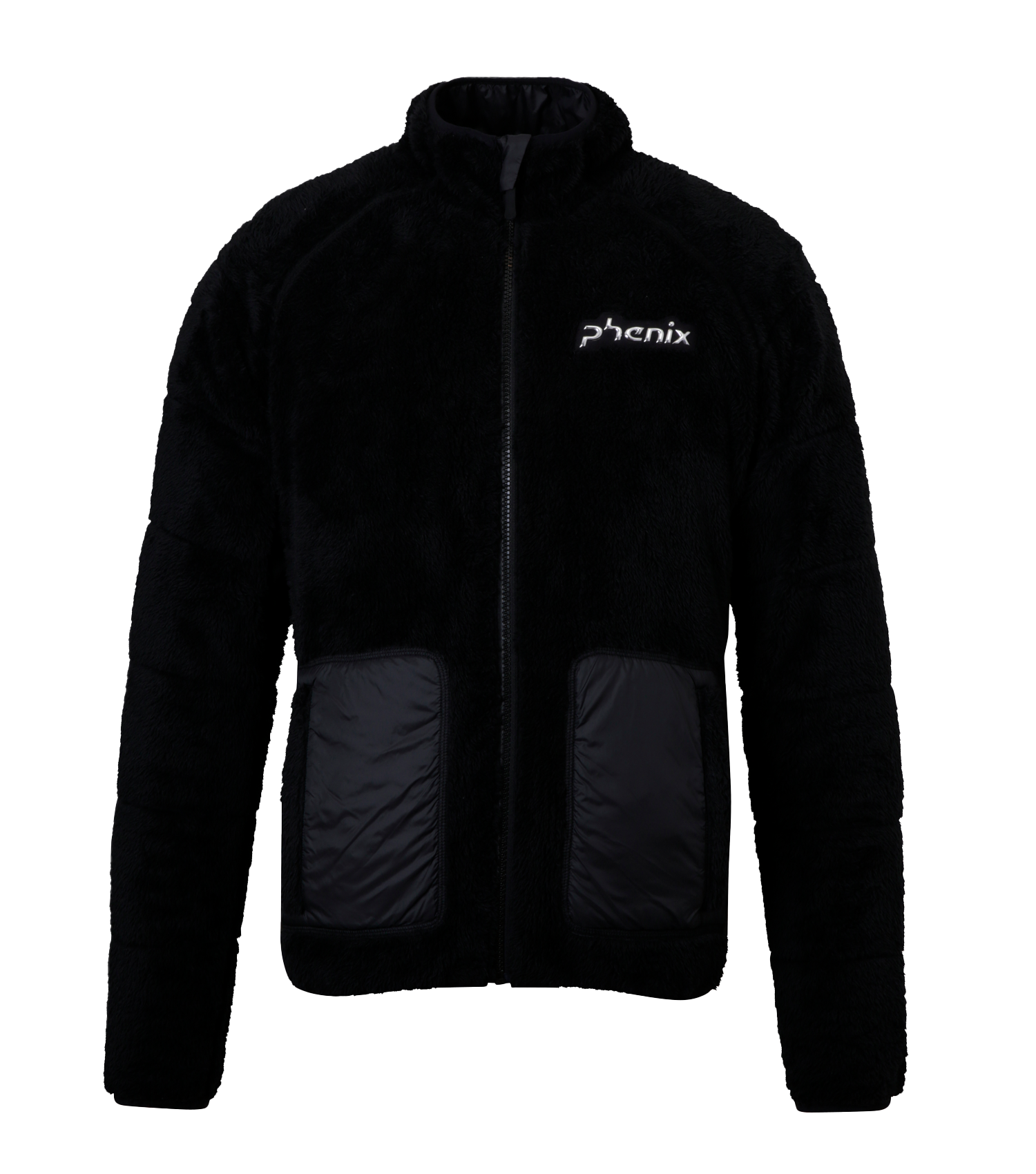 Men's Reversible High Loft Middle Jacket Black