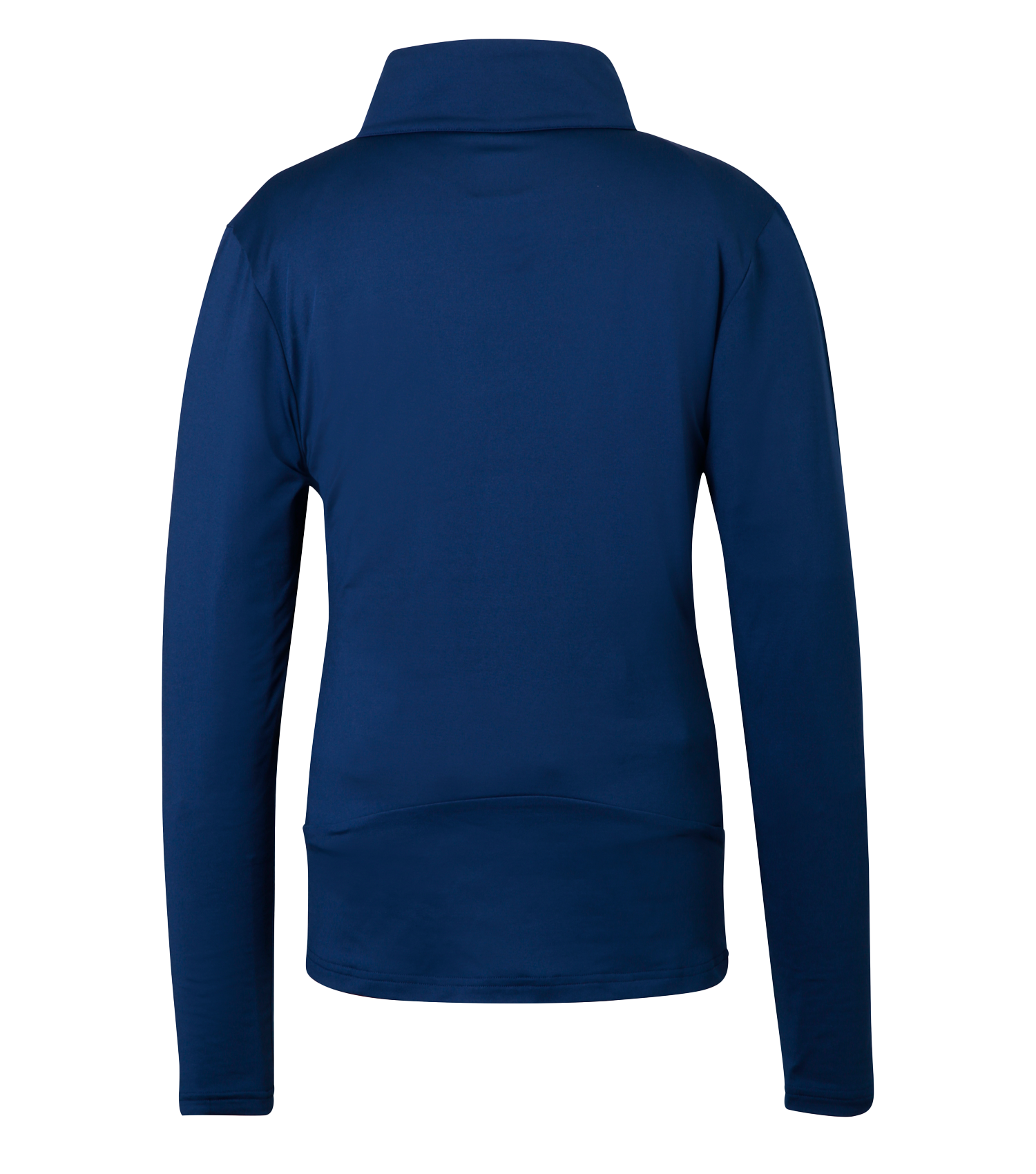 Women's Basic Set-In Sleeve 1/2 Zip Tee Navy
