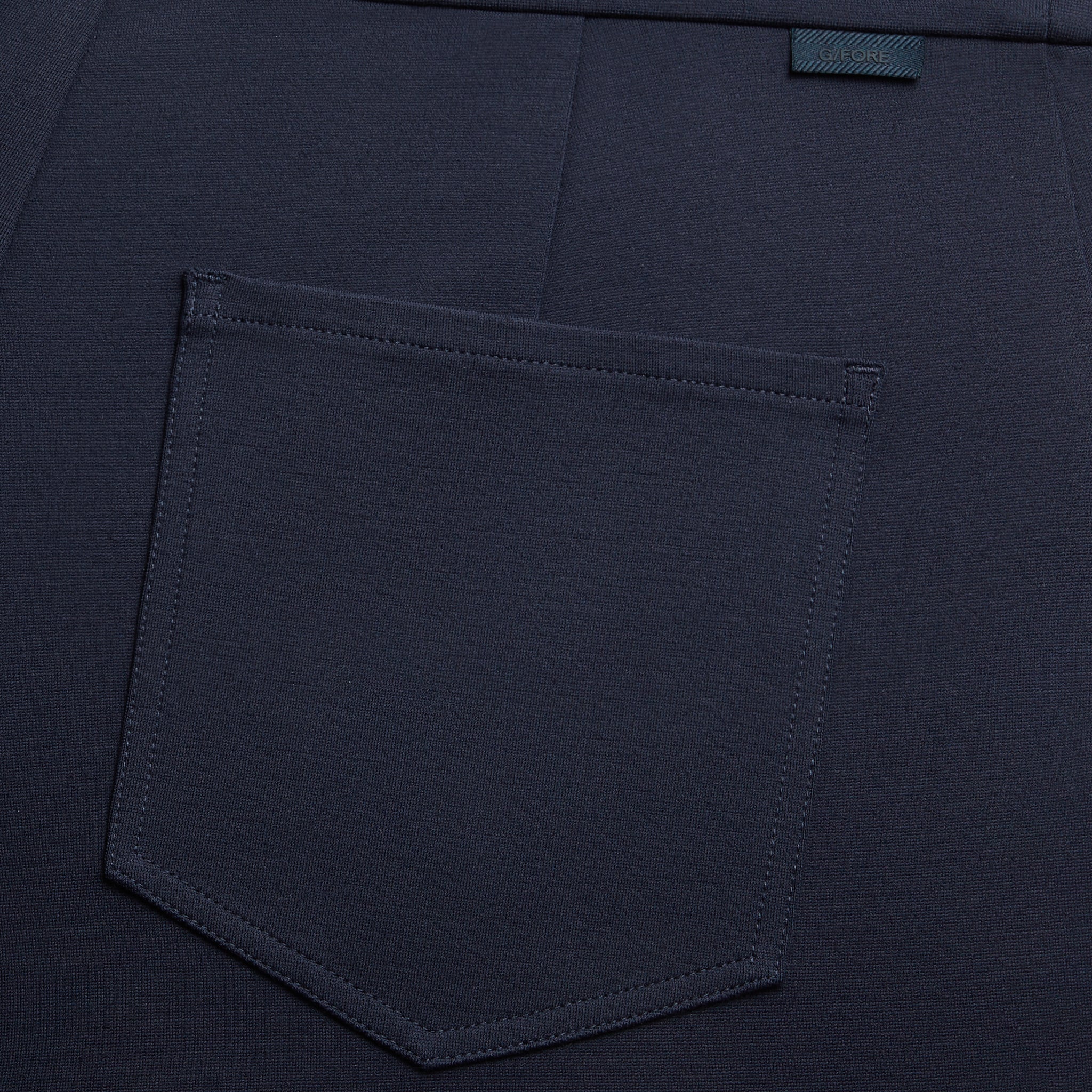 DOUBLE KNIT STRETCH CIGARETTE LEG TROUSER TWILIGHT
