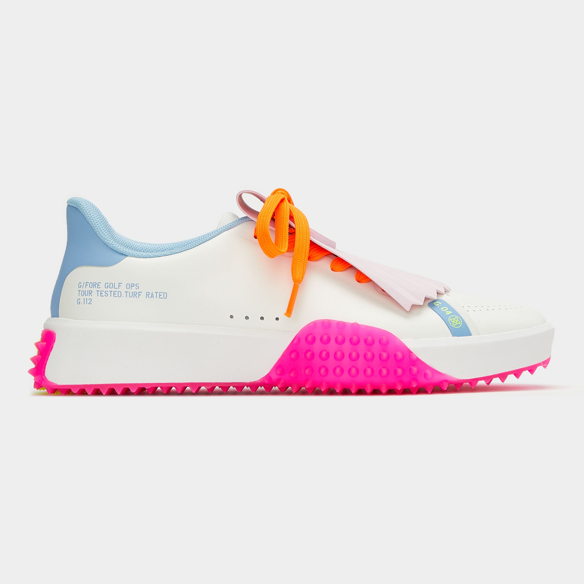 WOMEN'S KILTIE G.112 GOLF SHOE SNOW/KNOCKOUT PINK