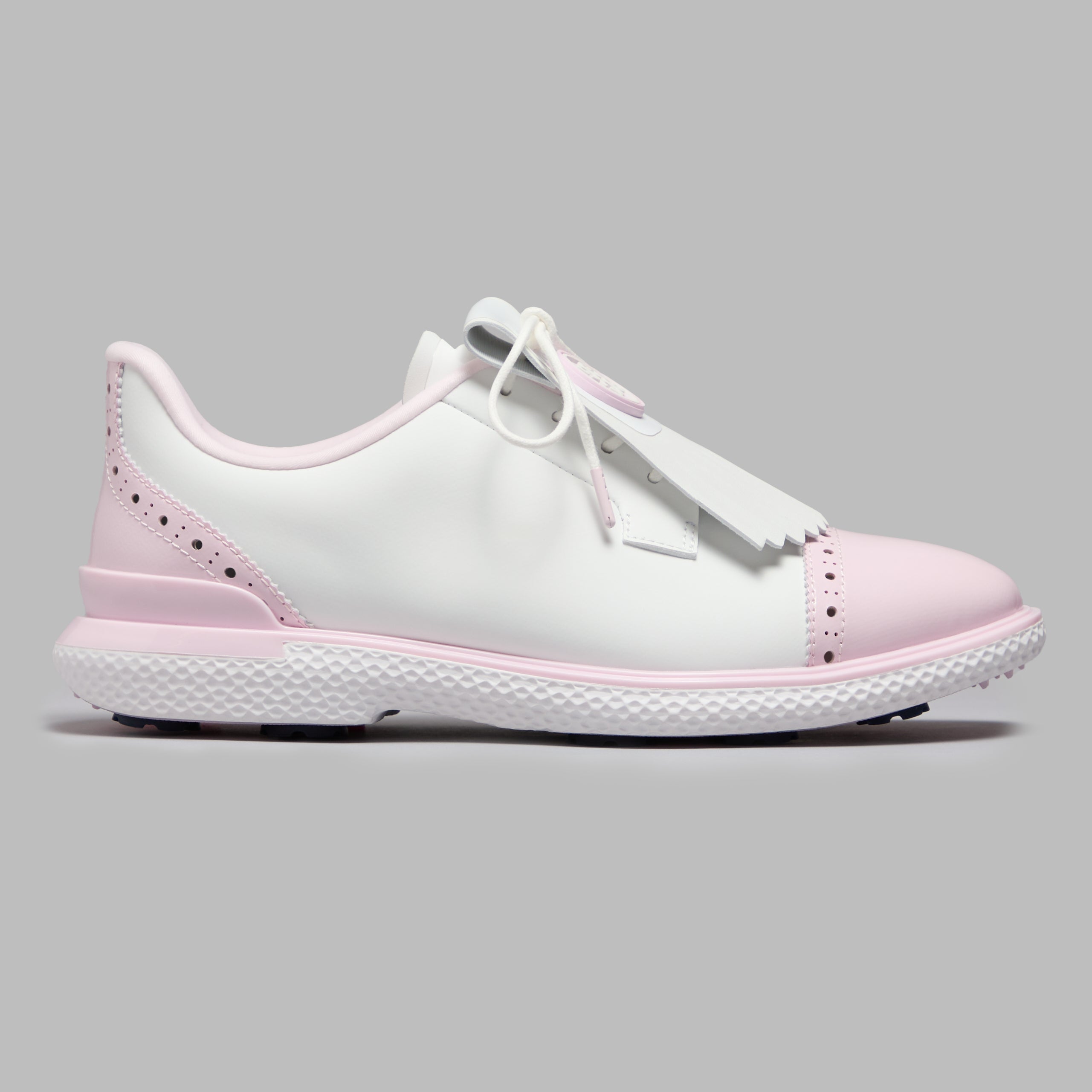 BROGUE CAP TOE T.P.U GALLIVAN2R GOLF SHOE SNOW/BLUSH