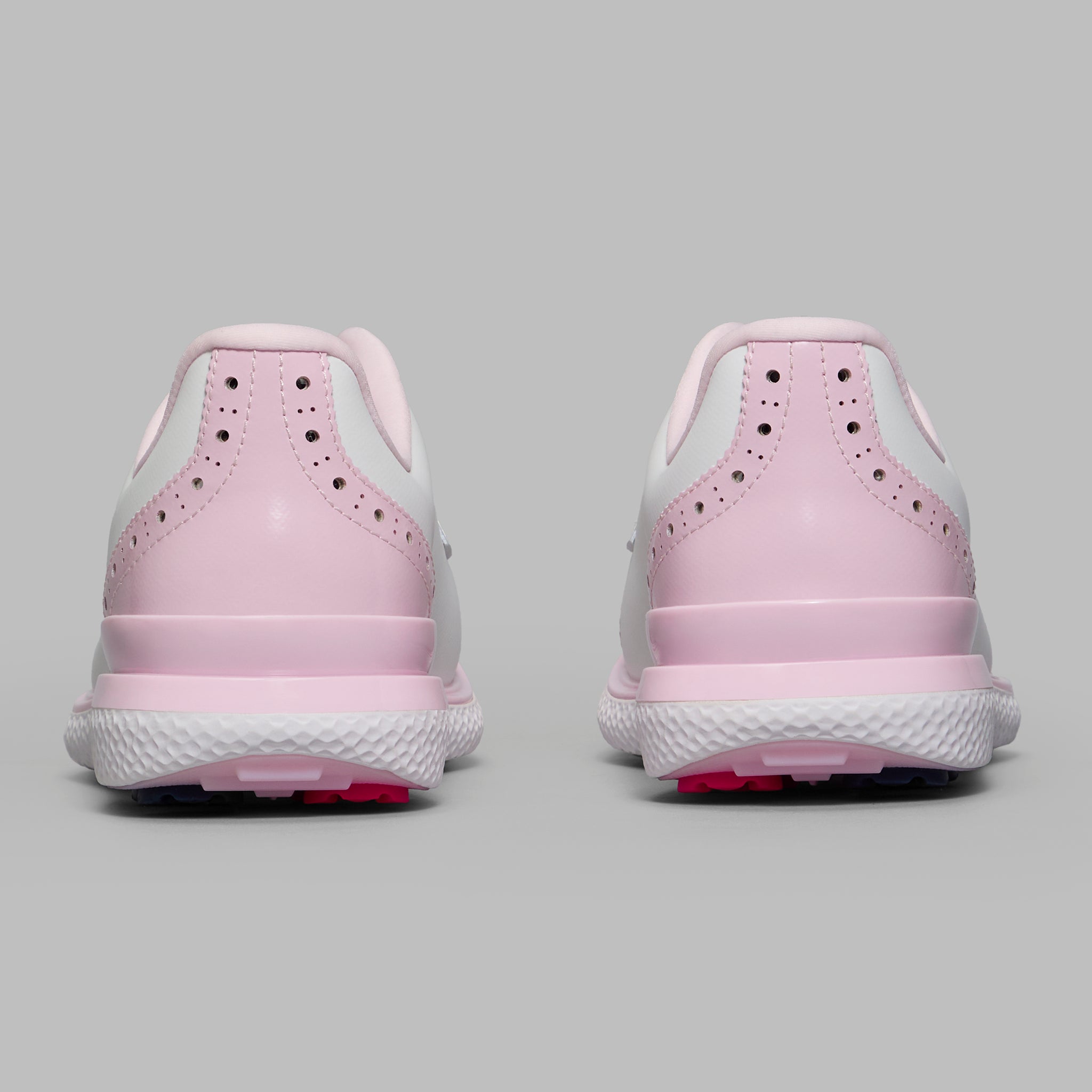 BROGUE CAP TOE T.P.U GALLIVAN2R GOLF SHOE SNOW/BLUSH
