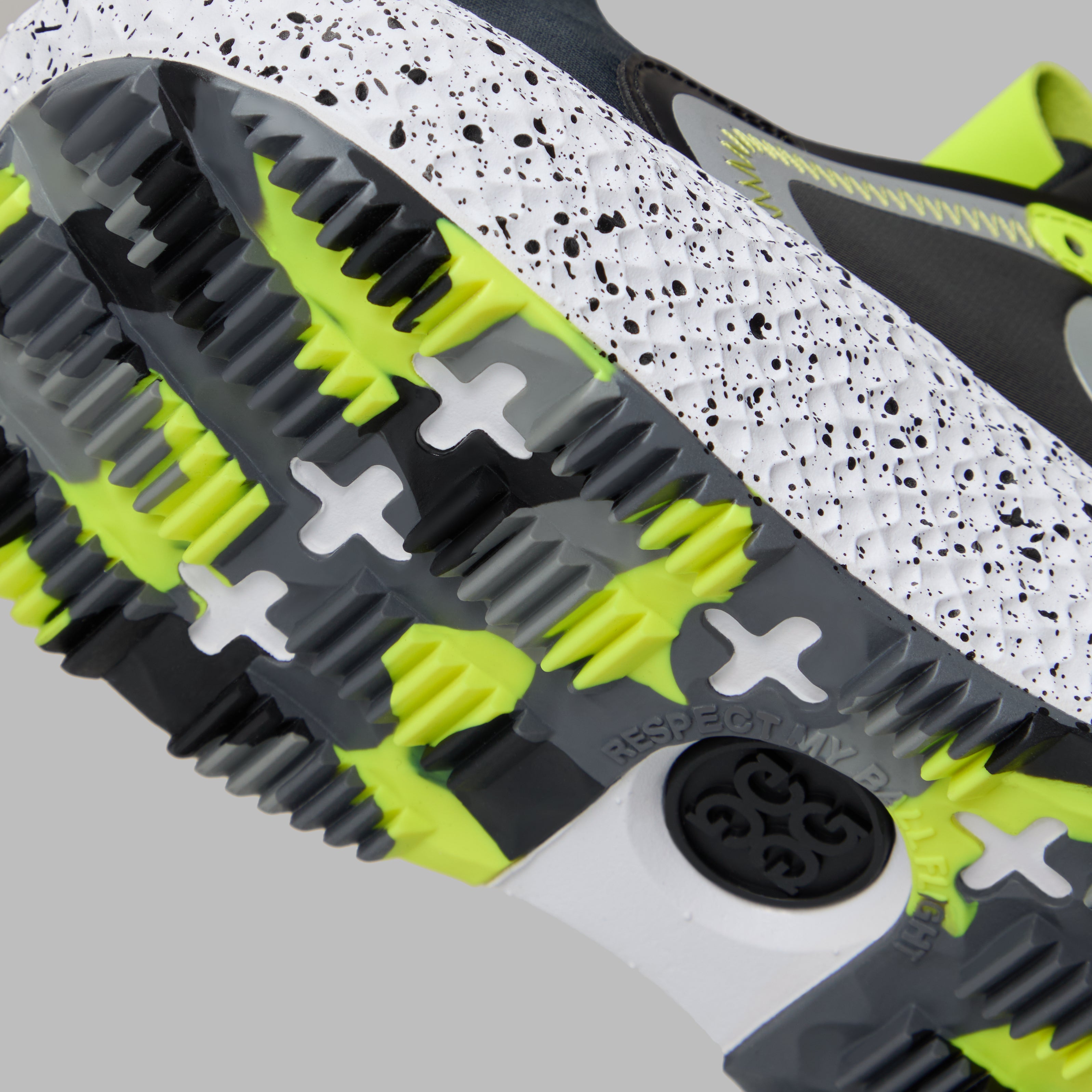 WOMEN'S MG4X2 NYLON HYBRID GOLF CROSS TRAINER ONYX/ELECTRIC