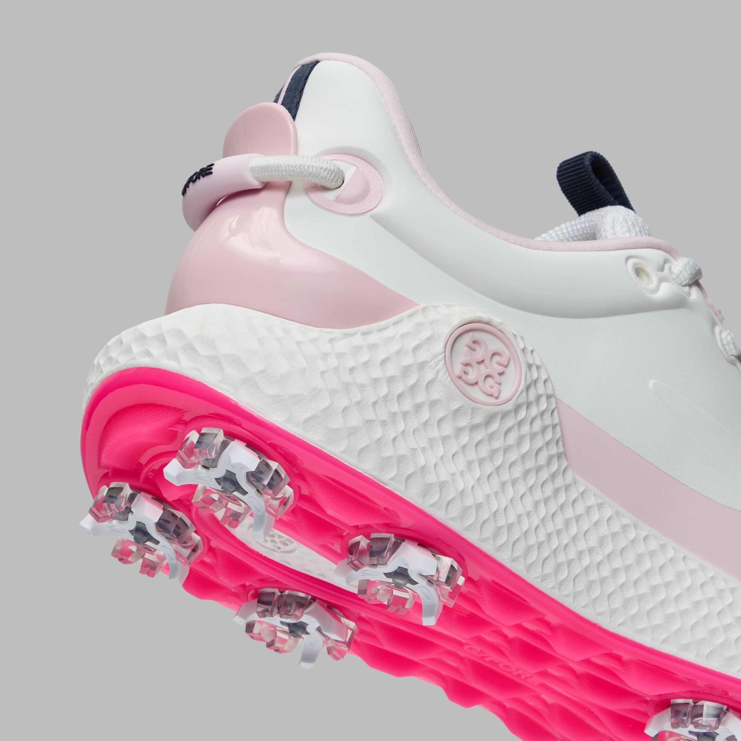 WOMEN'S MG4+ O2 G/LOCK GOLF SHOE SNOW/BLUSH
