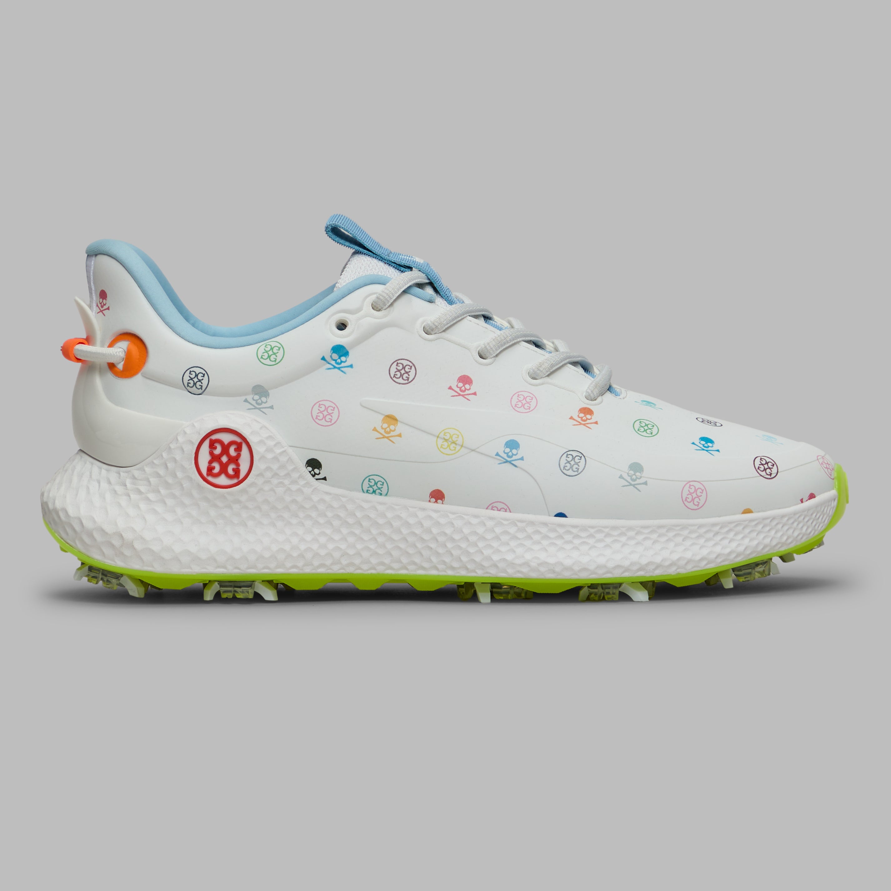 WOMEN'S MG4+ O2 G/LOCK SKULL & TEES GOLF SHOE SNOW/MULTI
