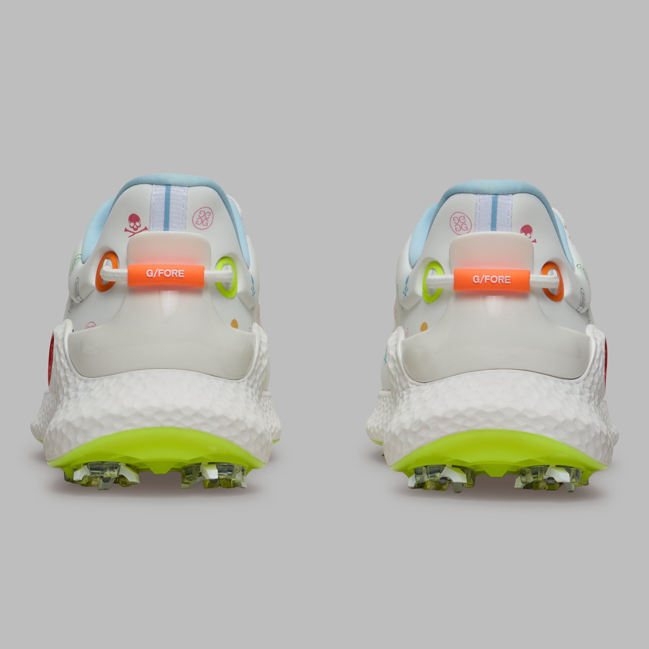 WOMEN'S MG4+ O2 G/LOCK SKULL & TEES GOLF SHOE SNOW/MULTI