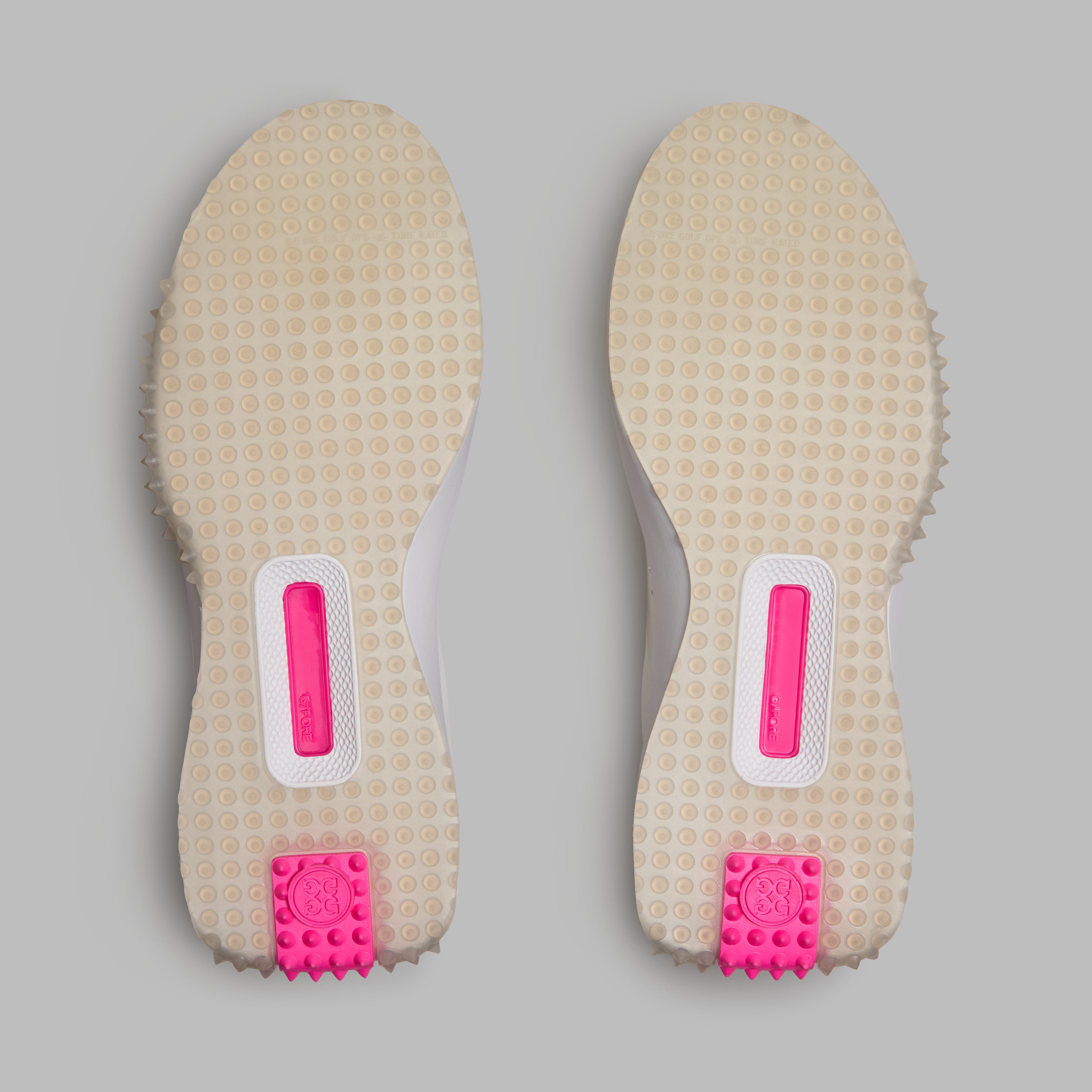 WOMEN'S G.112 SADDLE STRIPE KILTIE GOLF SHOE SNOW/MULTI