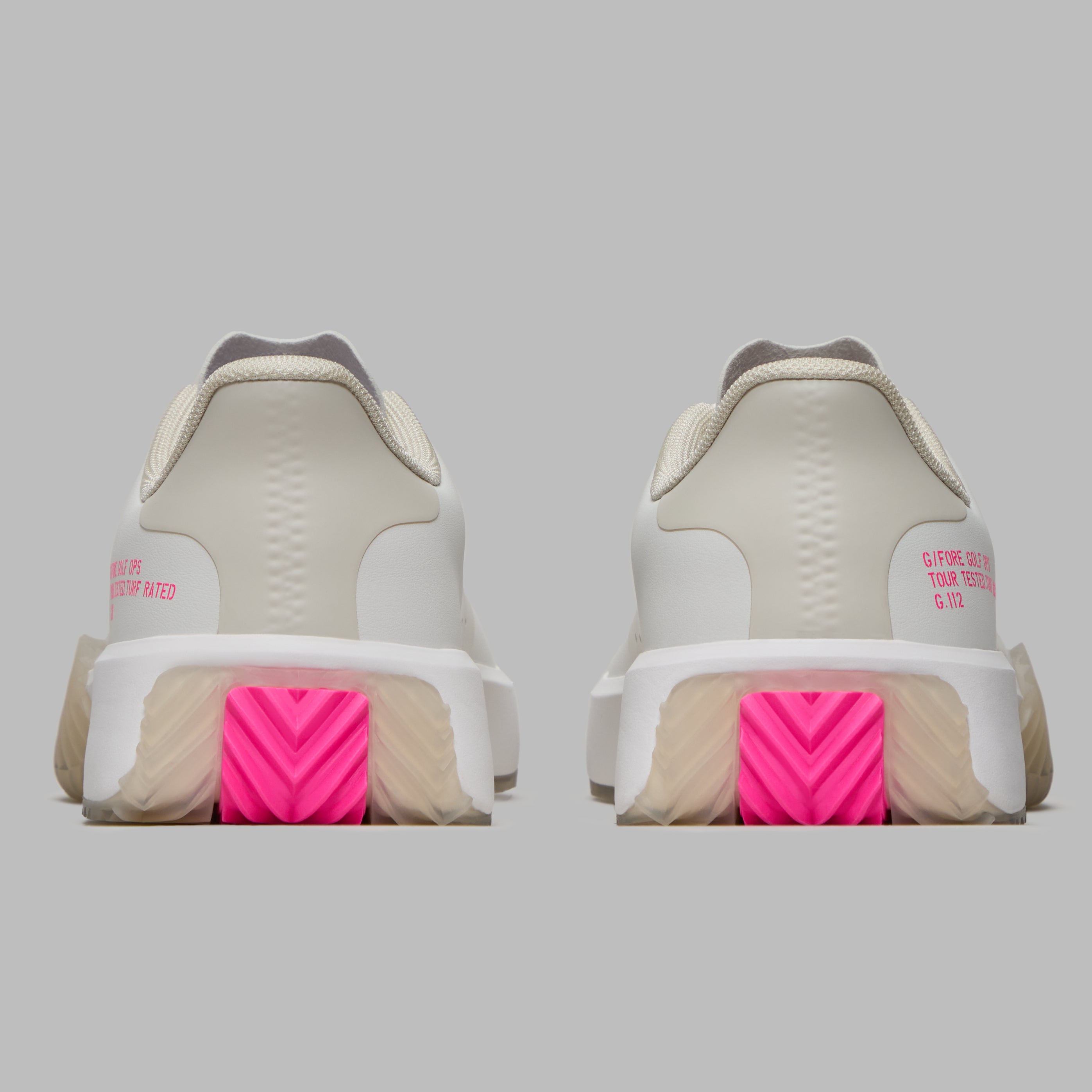 WOMEN'S G.112 SADDLE STRIPE KILTIE GOLF SHOE SNOW/MULTI