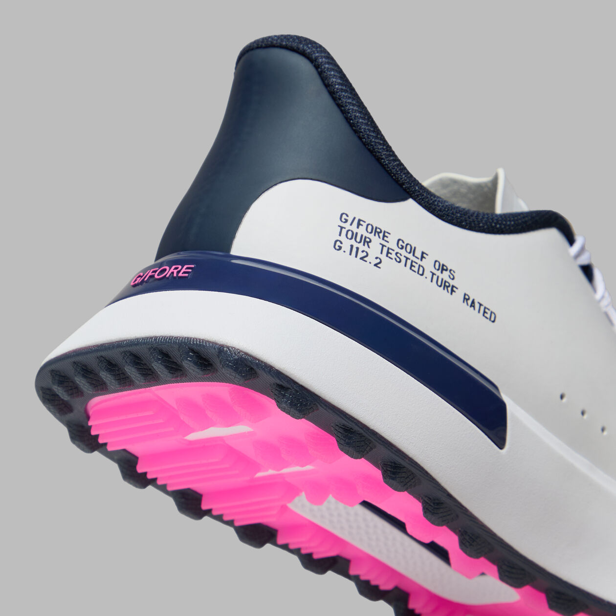 WOMEN'S G.112 KILTIE GOLF SHOE SNOW/TWILIGHT